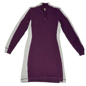 Tommy Bahama Dress Womens Size Small Colorblock Quarter‎ Zip Modern Casual Knit